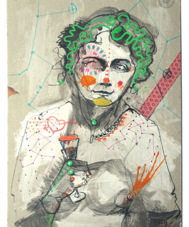 Portrait Gabriele Münter, Mitgründerin Blauer Reiter