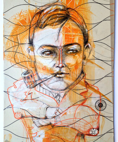 Porträt des Künstlers & Mitgründers der Redaktion Blauer Reiter.