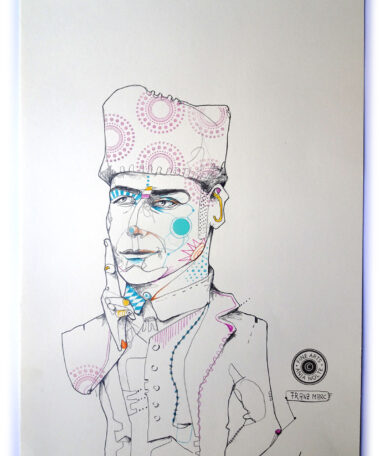 Porträt des Gründers der Redaktion Blauer Reiter