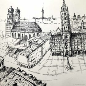 Marienplatz vom Alten Peter