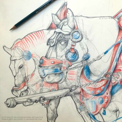 Oktoberfest Pferdegespann