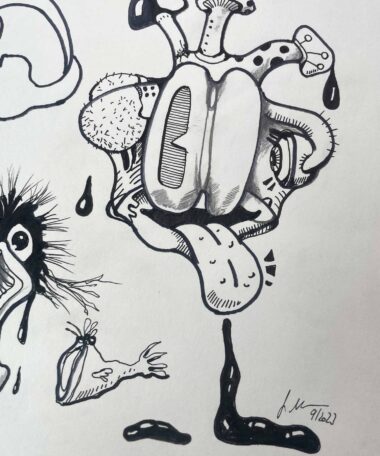 Alternative view of TrippyLippLicks Drawing