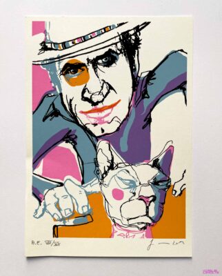 Helmfried von Lüttichau Siebdruck